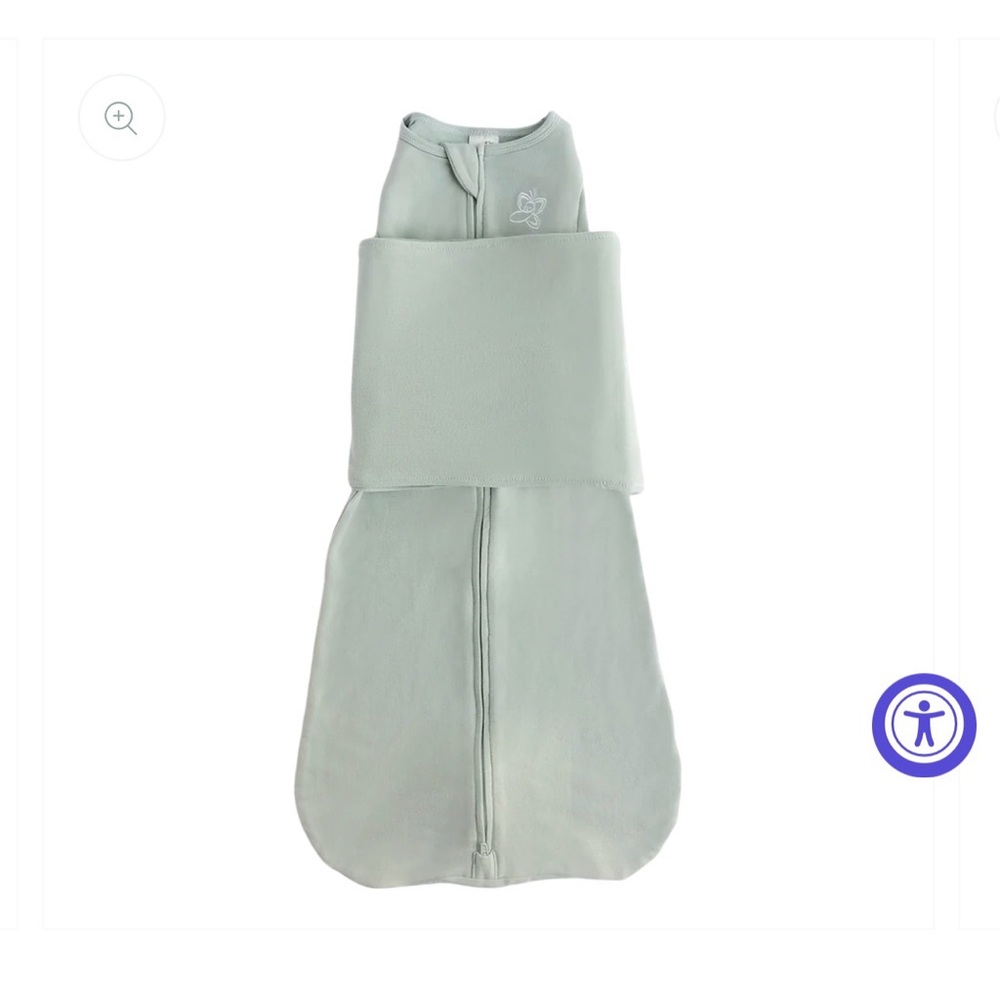 Butterfly Swaddle - Multi-Stage Sleep System (Sage) - Picture 7 of 10
